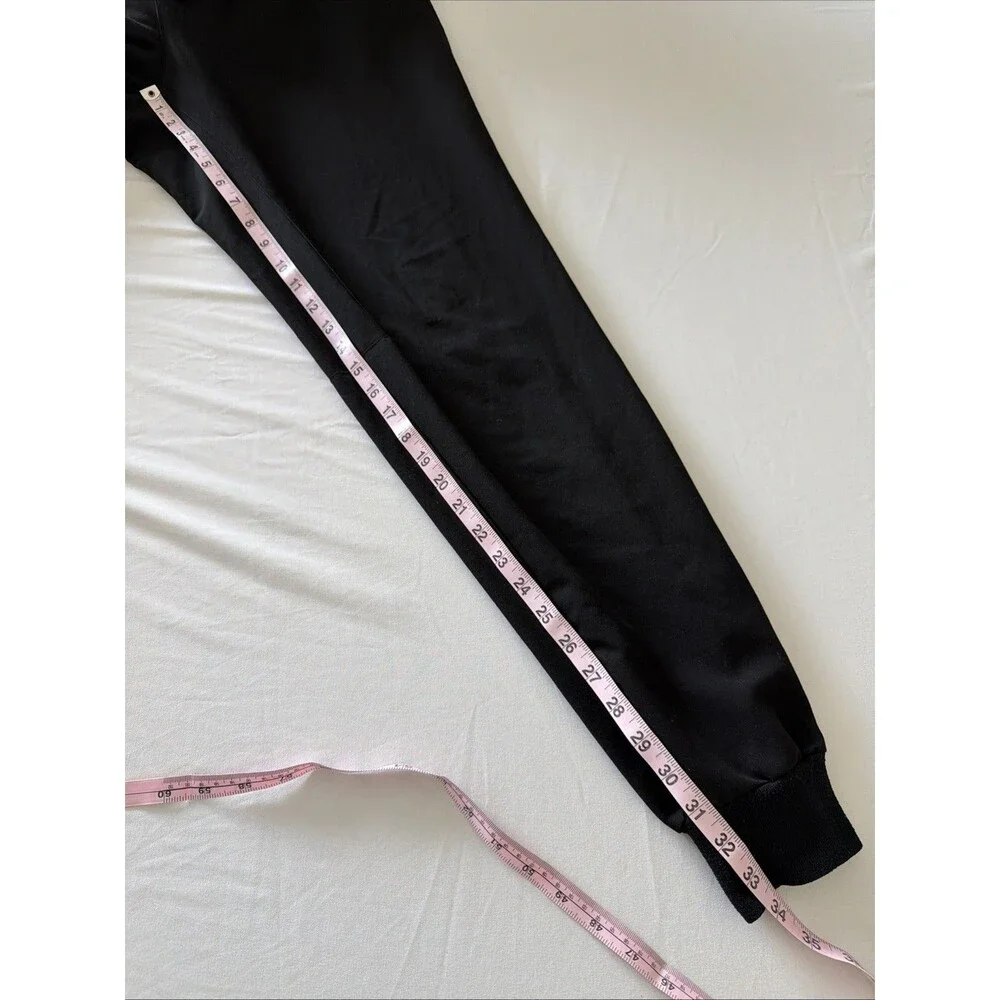 FIGS Tansen Jogger Scrub Pants Mens XLT XL Tall Black Slim Fit Elastic Waist EUC